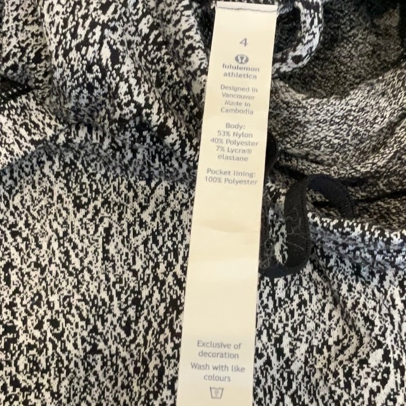 Lululemon Scuba Neck Hoodie Pullover Size 4 Heathered Black - Picture 12 of 12